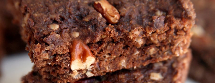 Chocolate protein brownies