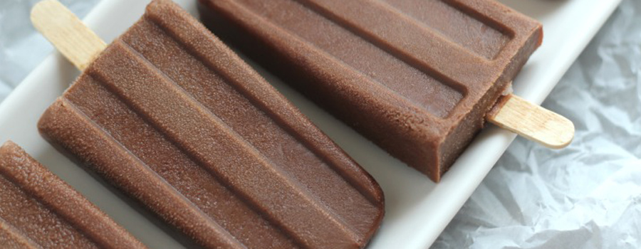 High-Protein Choc Popsicles