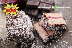 Protein Pow Lamingtons