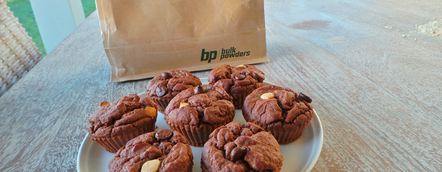 Sweet Potato Powder Choc Cupcakes