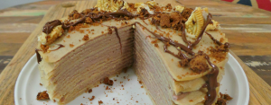 High Protein Crepe Cake