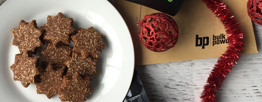 Christmas in July Protein Flaxseed Cookies
